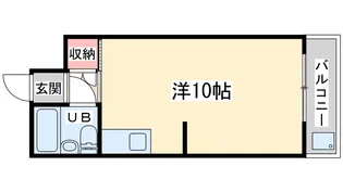 コレクション中崎2【1階】の間取り