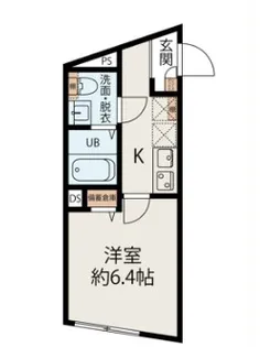 N MEGURO EDGE【4階】の間取り
