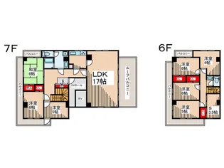 シャトウヤマダの間取り