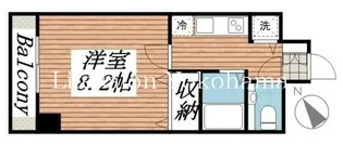 ロリエタワー川崎【6階】の間取り