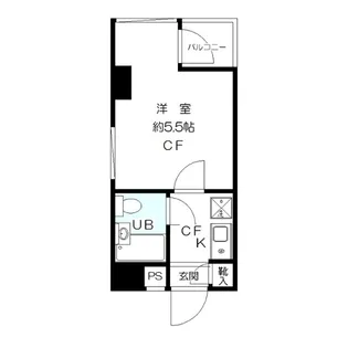 TOP横浜蒔田【2階】の間取り