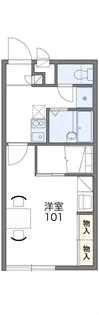 ほたる川【1階】の間取り