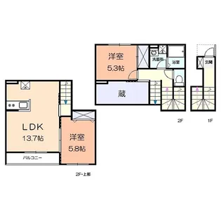 Sunny Court L【2階】の間取り