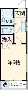 ハイムフローレス【2階】の間取り
