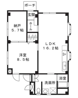 斉藤ビル【1階】の間取り