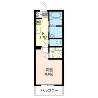 Maison Calm【3階】の間取り