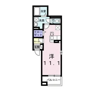 セレッソ パルケ【1階】の間取り