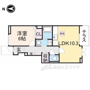 シーステージ【1階】の間取り