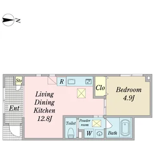 Revenir【1階】の間取り