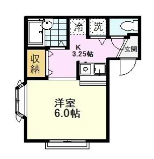 キャロットハウス5【1階】の間取り
