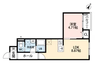 立川セイワレジデンス3【2階】の間取り