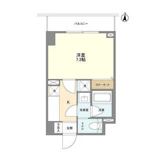 L・BASE押上South【5階】の間取り