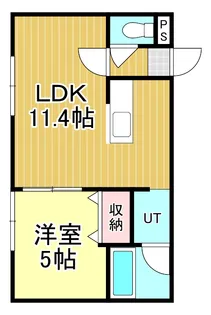 サンシャイン【2階】の間取り