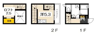 La grace弐番館の間取り