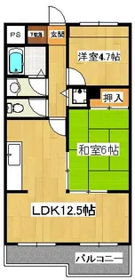 グレースマキノ 3【2階】の間取り