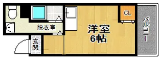 あじさい7【4階】の間取り