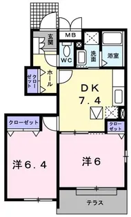 スティーリー ダン【1階】の間取り