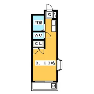 Sunshine戸塚【2階】の間取り