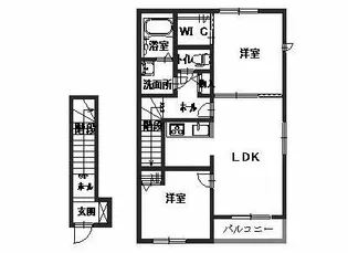 シャーメゾンセイビ【2階】の間取り