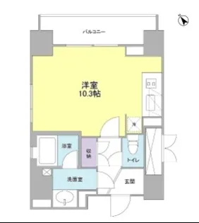 ウィスタリアマンション西新宿【11階】の間取り