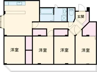 PATONA1610【3階】の間取り