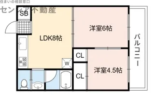 メゾン・ド・リブレ【3階】の間取り