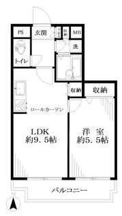 グレイス白金【3階】の間取り