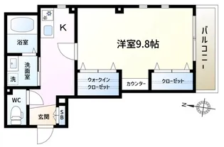 LOVE CAT【1階】の間取り