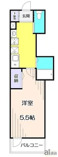 MELLAS新秋津II【2階】の間取り