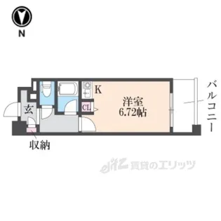 プライムコート武庫之荘【6階】の間取り