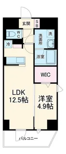 フォレストコート戸田公園【8階】の間取り