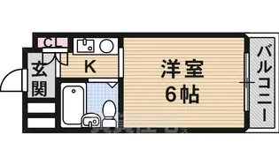 サンシャイン千里丘【3階】の間取り