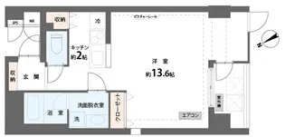 ユニテE【6階】の間取り