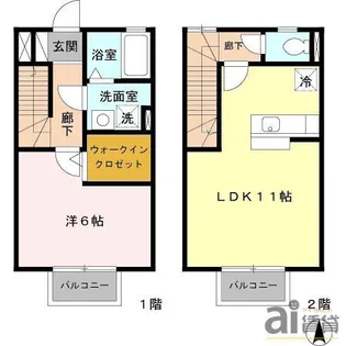 ジュネックスBの間取り