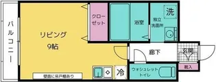レイヴェルV(ファイブ)【6階】の間取り