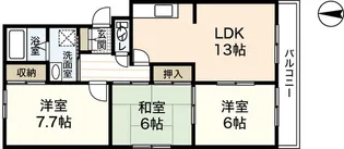 レジデンスSH【3階】の間取り