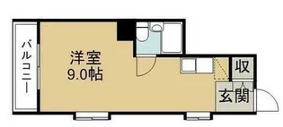 TBレジデンス大分駅前【3階】の間取り