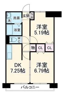 プライム柏【2階】の間取り