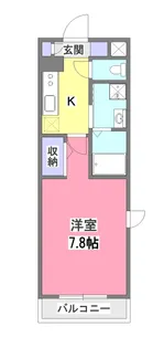 プロスペリタT【3階】の間取り