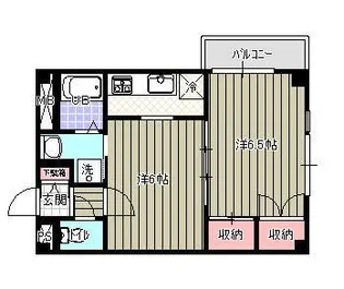 セントラル神谷【3階】の間取り