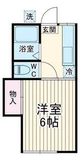 サニーハイツ【2階】の間取り