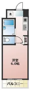 ハイツ桐原【1階】の間取り