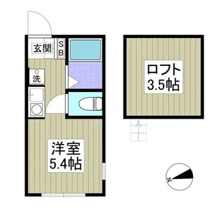 G・Aヒルズ金沢文庫【1階】の間取り