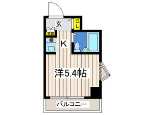 横浜南ガ-デン【6階】の間取り