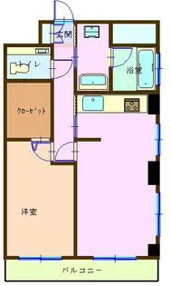 カーチェ本一色【1階】の間取り