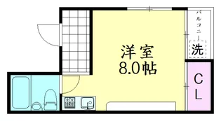 鶴屋ビル【3階】の間取り