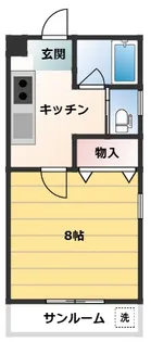 ハイブリッジII【2階】の間取り