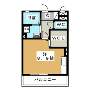 グリーンシャトー三園【2階】の間取り
