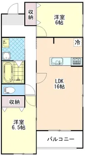 (仮称)グレームコート谷原【2階】の間取り