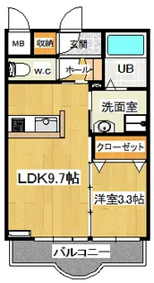 KE EFFORT【1階】の間取り